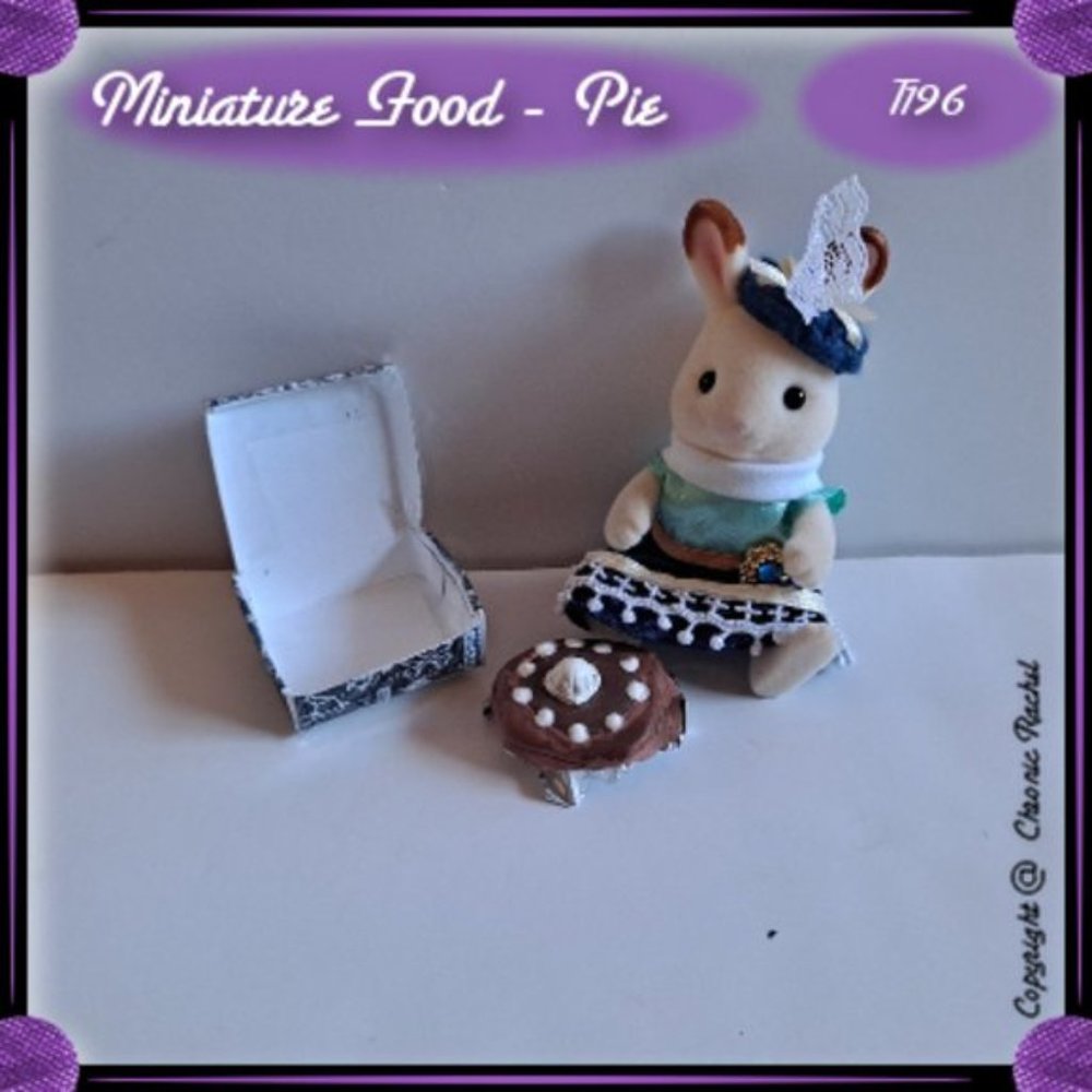 1 Miniature Halloween Themed Chocolate Pie